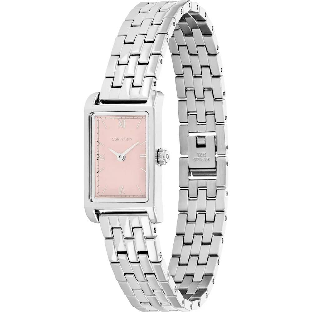 CALVIN KLEIN Ρολόι Light Ασημί Ανοξείδωτο Ατσάλι 25100197 