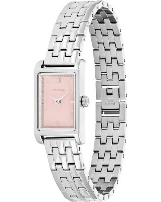 CALVIN KLEIN Ρολόι Light Ασημί Ανοξείδωτο Ατσάλι 25100197 