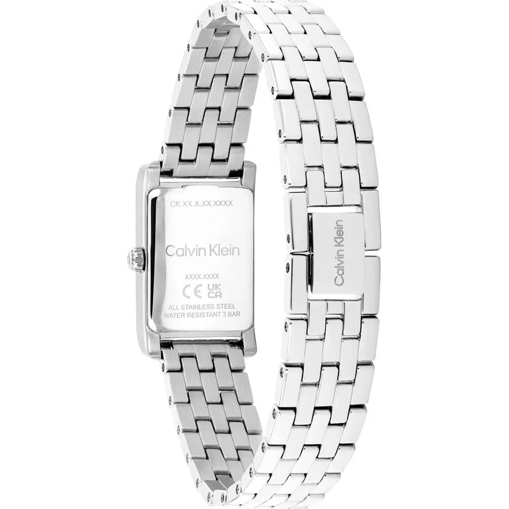 CALVIN KLEIN Ρολόι Light Ασημί Ανοξείδωτο Ατσάλι 25100197 