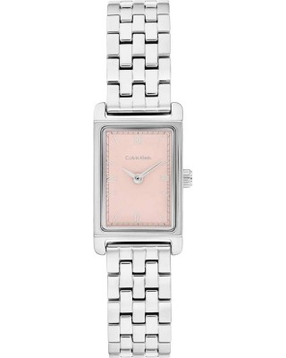 CALVIN KLEIN Ρολόι Light Ασημί Ανοξείδωτο Ατσάλι 25100197 