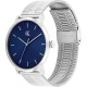 CALVIN KLEIN Real Ρολόι Ασημί Ανοξείδωτο Ατσάλι 25200548 
