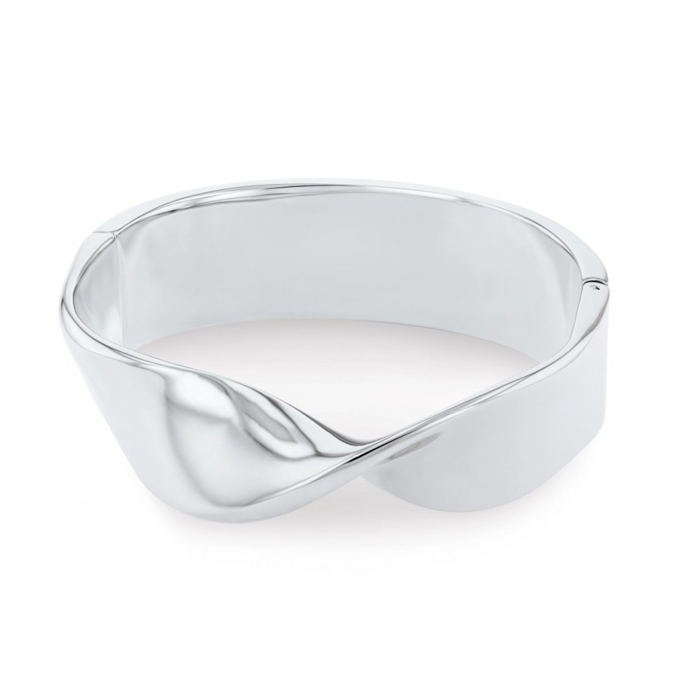 CALVIN KLEIN Γυναικείο Βραχιόλι Χειροπεδα Ασημί Ανοξείδωτο Ατσάλι 35000531