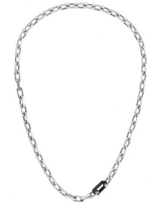 CALVIN KLEIN Sculpted Links Ανδρικό Κολιέ Αλυσίδα Ασημί Ανοξείδωτο Ατσάλι 35100067