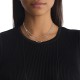 CALVIN KLEIN Κολιέ Διπλό Ασημί Ανοξείδωτο Ατσάλι 35000949
