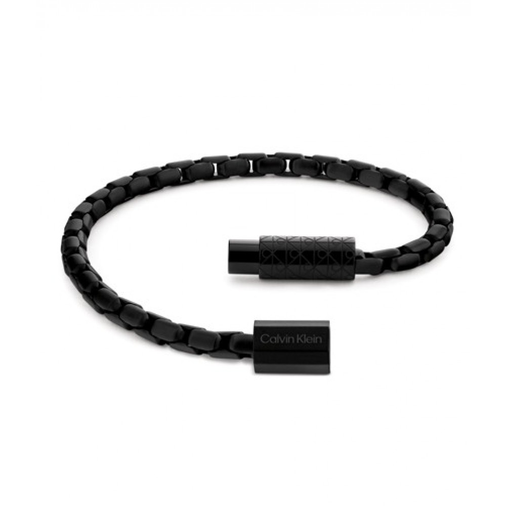 CALVIN KLEIN Ανδρικό Βραχιόλι Contoured Μαύρο Ανοξείδωτο Ατσάλι 35100096 CALVIN KLEIN Ανδρικό Βραχιόλι Contoured Μαύρο Ανοξείδωτο Ατσάλι 35100096