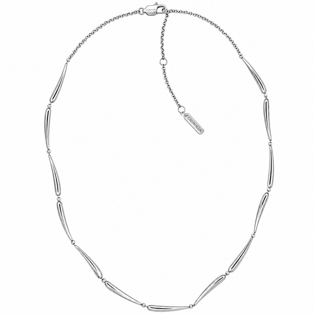 CALVIN KLEIN Elongated Γυναικείο Κολιέ Ασημί Ανοξείδωτο Ατσάλι 35000992 CALVIN KLEIN Elongated Γυναικείο Κολιέ Ασημί Ανοξείδωτο Ατσάλι 35000992