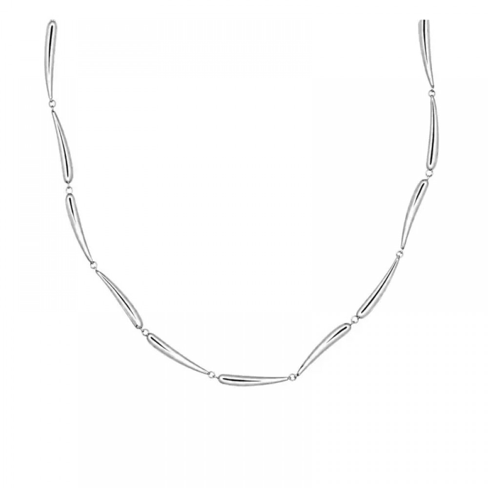 CALVIN KLEIN Elongated Γυναικείο Κολιέ Ασημί Ανοξείδωτο Ατσάλι 35000992 CALVIN KLEIN Elongated Γυναικείο Κολιέ Ασημί Ανοξείδωτο Ατσάλι 35000992