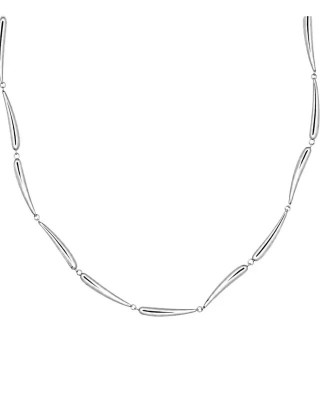 CALVIN KLEIN Elongated Γυναικείο Κολιέ Ασημί Ανοξείδωτο Ατσάλι 35000992