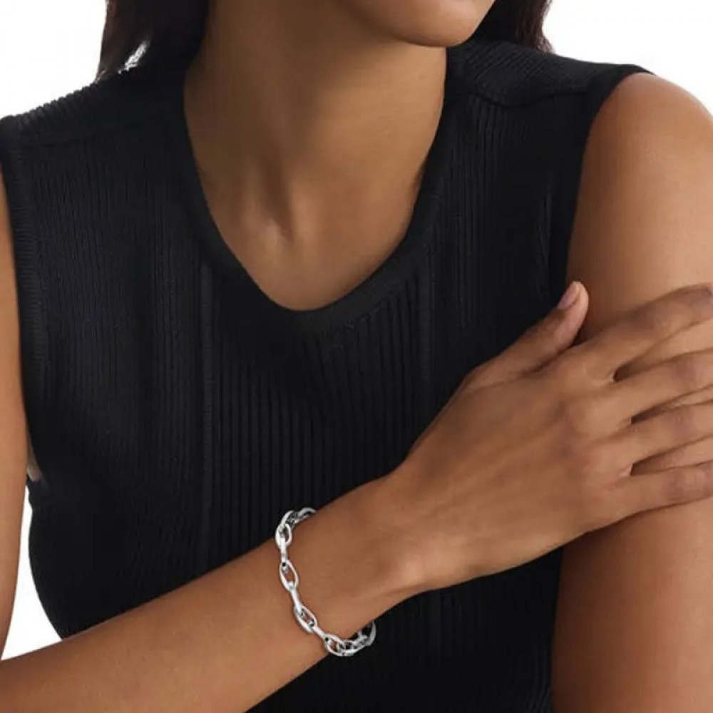 CALVIN KLEIN Βραχιόλι Harmonious Ασημί Ανοξείδωτο Ατσάλι 35000806