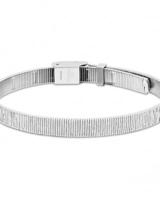 CALVIN KLEIN Βραχιόλι Ασημί Mesh Ανοξείδωτο Ατσάλι 35001009