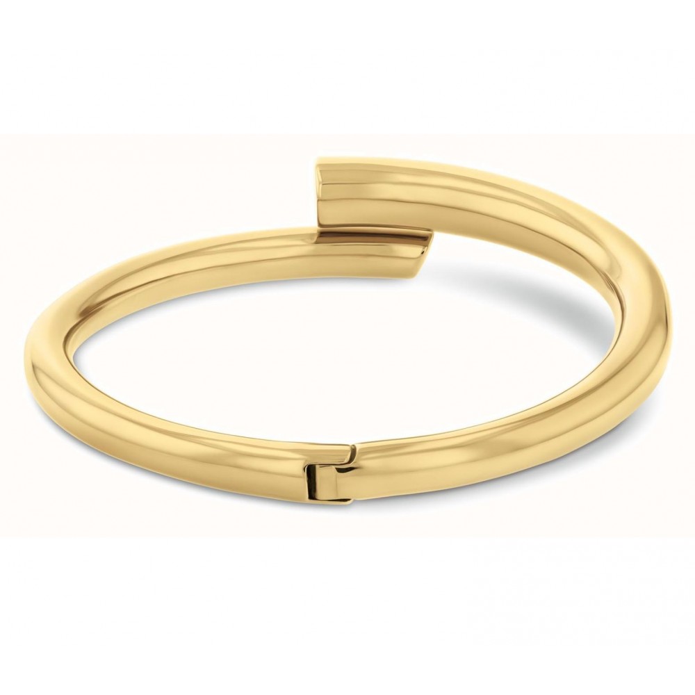 CALVIN KLEIN Βραχιόλι Spiral Χρυσό Ανοξείδωτο Ατσάλι 35000763