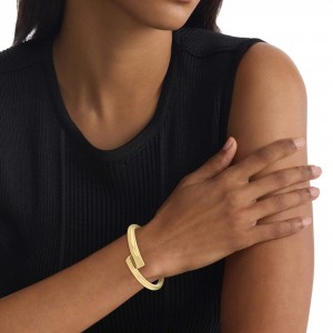 CALVIN KLEIN Βραχιόλι Spiral Χρυσό Ανοξείδωτο Ατσάλι 35000763
