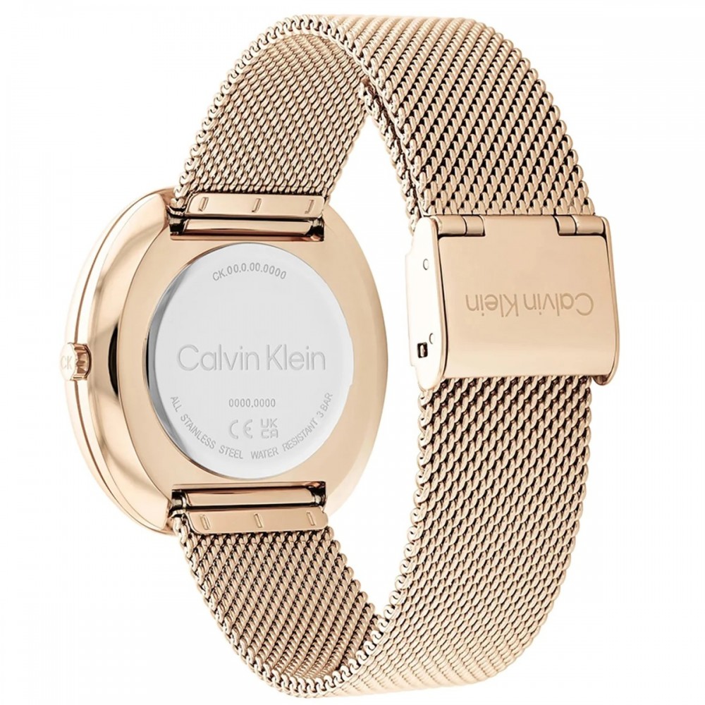 CALVIN KLEIN Ρολόι Sculpt Mesh Ανοξείδωτο Ατσάλι 25200247