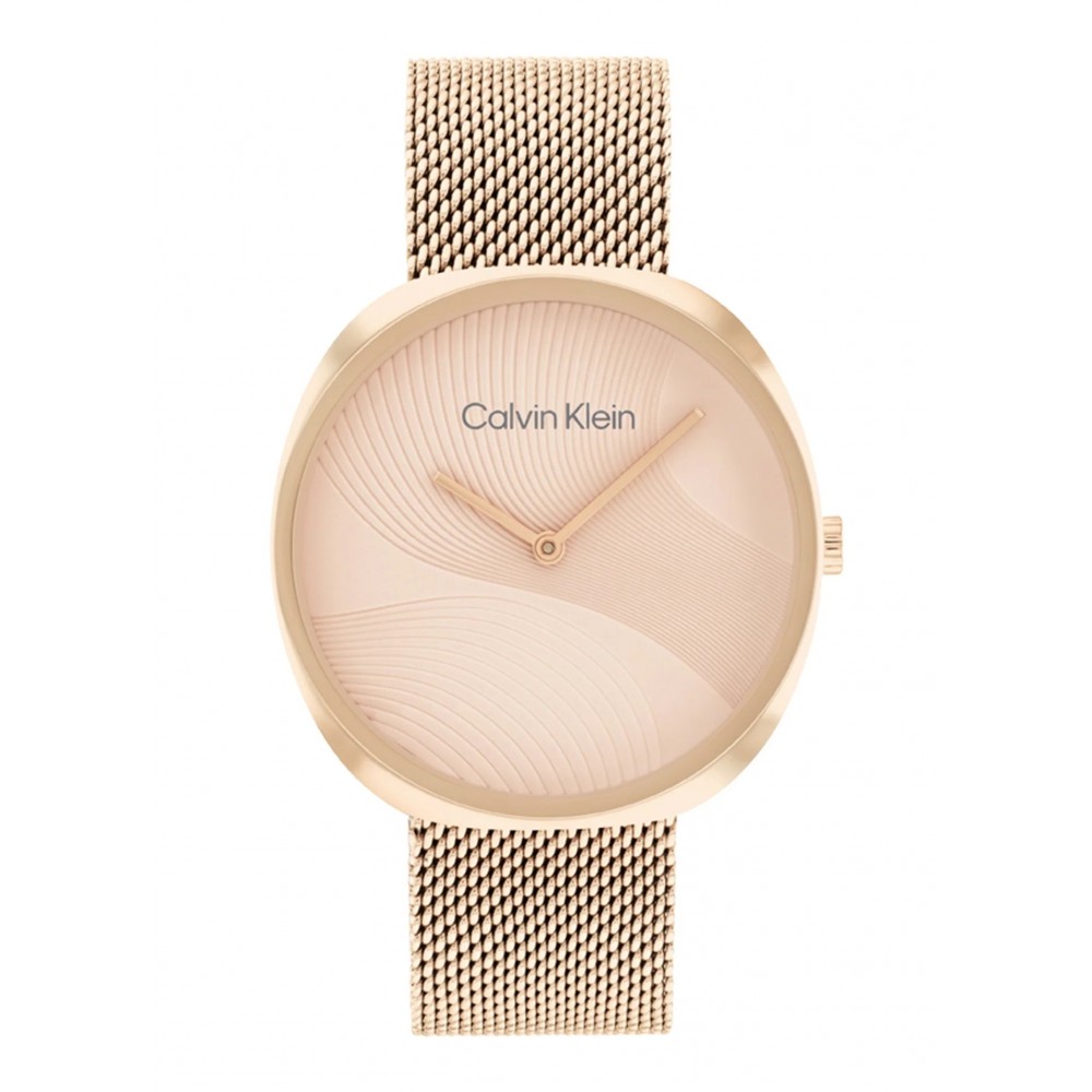 CALVIN KLEIN Ρολόι Sculpt Mesh Ανοξείδωτο Ατσάλι 25200247