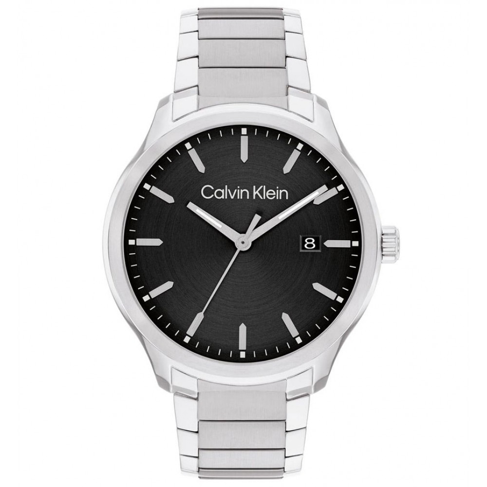 CALVIN KLEIN Ρολόι Define Ασημί Ανοξείδωτο Ατσάλι 25200348