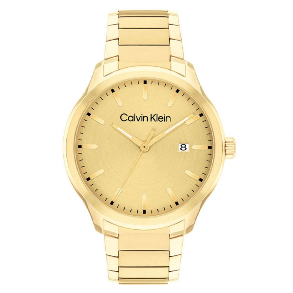 CALVIN KLEIN Ρολόι Define Χρυσό Ανοξείδωτο Ατσάλι 25200349