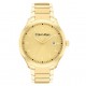 CALVIN KLEIN Ρολόι Define Χρυσό Ανοξείδωτο Ατσάλι 25200349
