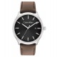 CALVIN KLEIN Ρολόι Define Καφέ δερμάτινο λουρί 25200354