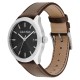 CALVIN KLEIN Ρολόι Define Καφέ δερμάτινο λουρί 25200354