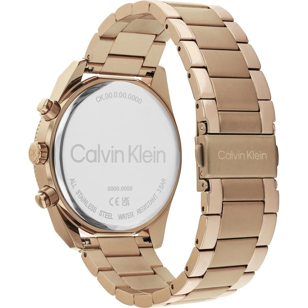 CALVIN KLEIN Ρολόι Architectural Ροζ χρυσό Ανοξείδωτο Ατσάλι 25200357
