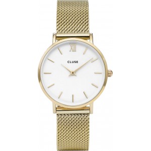 CLUSE Minuit  Ladies watch Gold-tone Stainless Steel Mesh Bracelet CW0101203007
