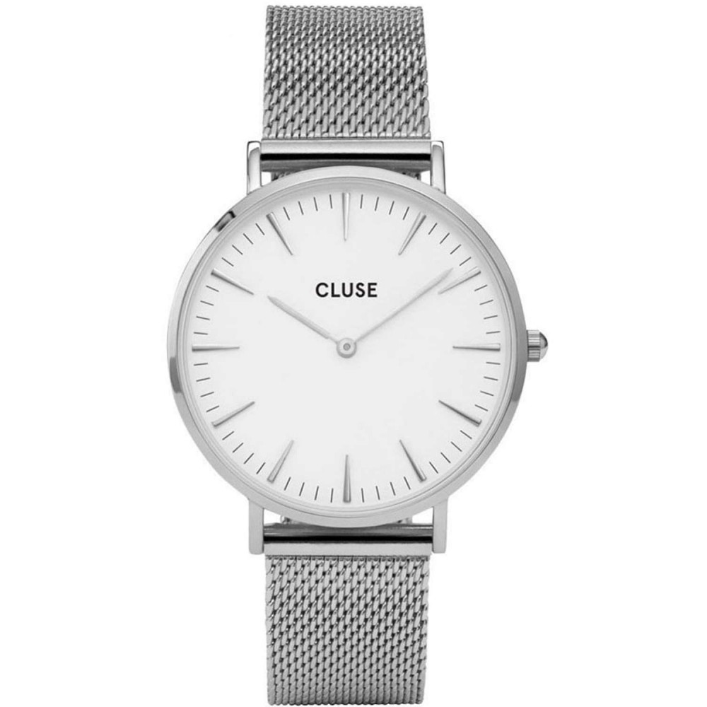 CLUSE Boho Chic Ρολόι  Γυναικείο Ασημί Ανοξείδωτο Ατσάλι CW0101201002