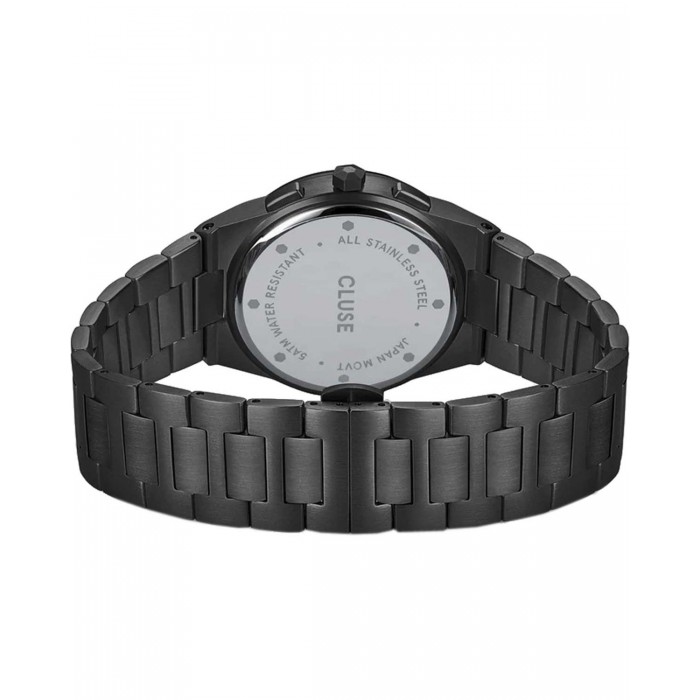 CLUSE Vigoureux Chronograph Μαύρο Ανοιξείδωτο Ατσάλι μπρασελέ CW20802 CLUSE Vigoureux Chronograph Μαύρο Ανοιξείδωτο Ατσάλι μπρασελέ CW20802