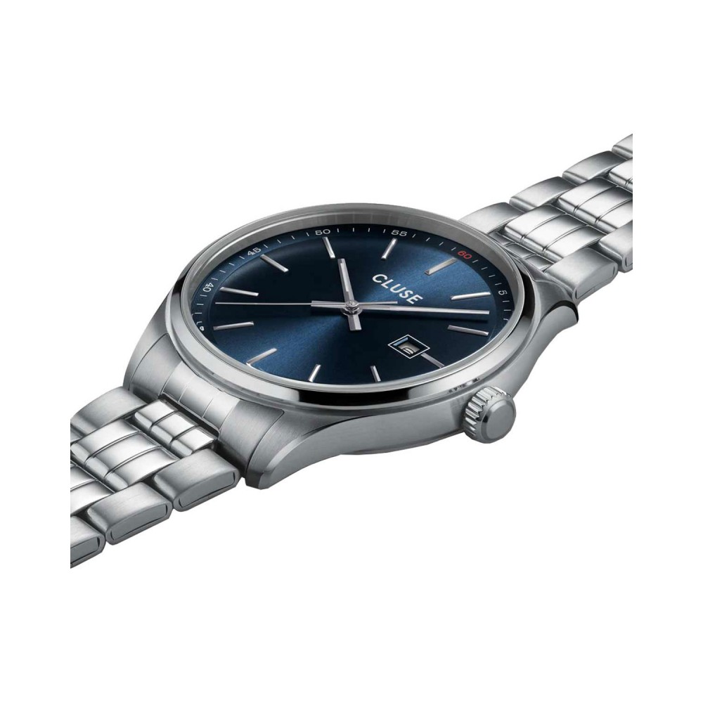 CLUSE Antheor Ανρικό Ρολόι Ασημί Ανοιξείδωτο Ατσάλι μπρασελέ CW20903