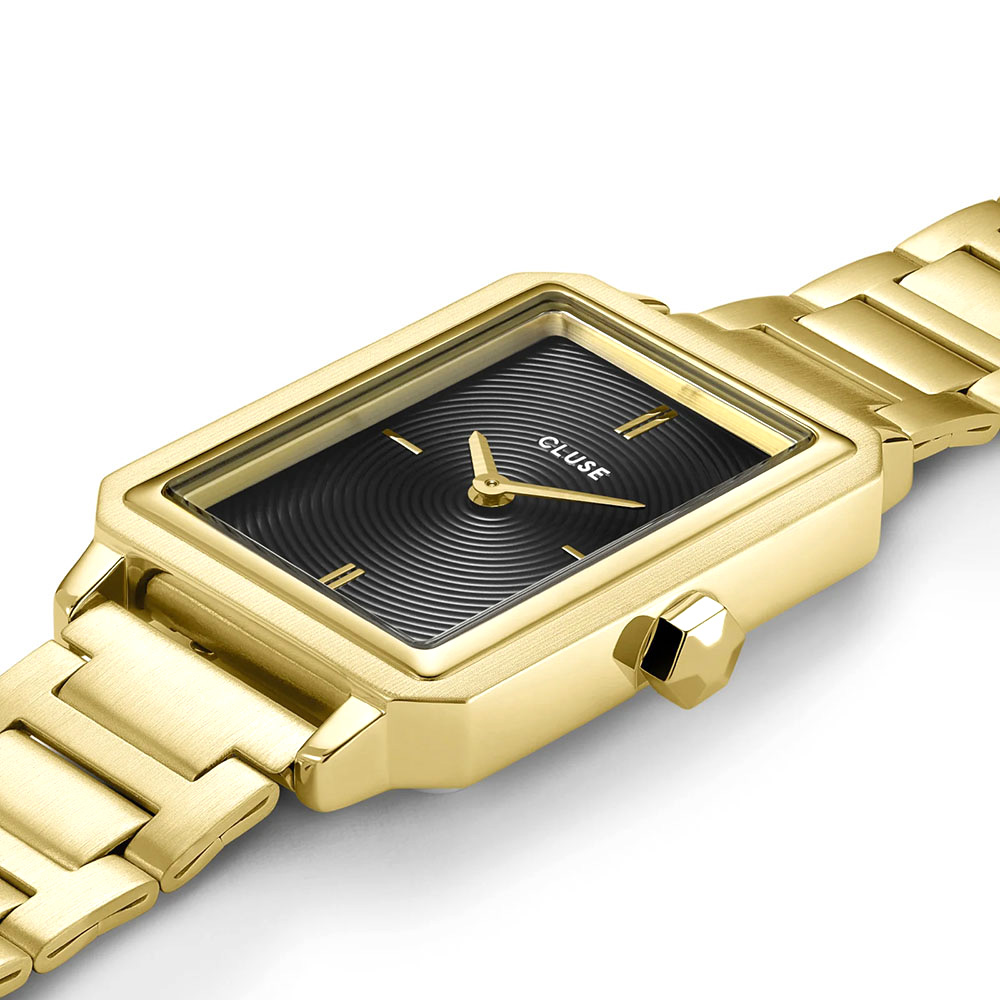 CLUSE Ρολόι Fluette Steel Επίχρυσο Ανοξείδωτο Ατσάλι Μπρασελέ CW11512