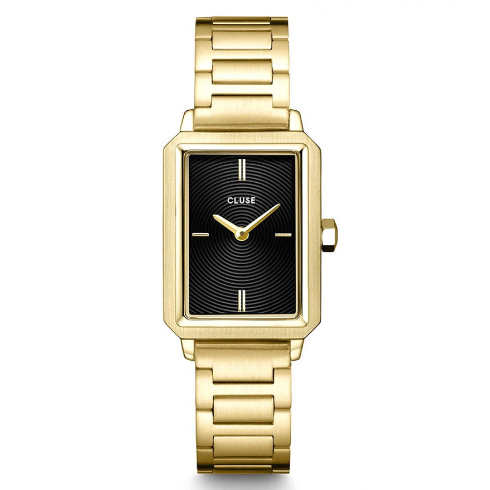 CLUSE Ρολόι Fluette Steel Επίχρυσο Ανοξείδωτο Ατσάλι Μπρασελέ CW11512