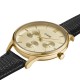 CLUSE Ρολόι Minuit Multifunction Mαύρο Δερμάτινο Λουρί CW10705 