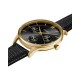 CLUSE Ρολόι Minuit Multifunction Μαύρο Δερμάτινο Λουρί CW10708