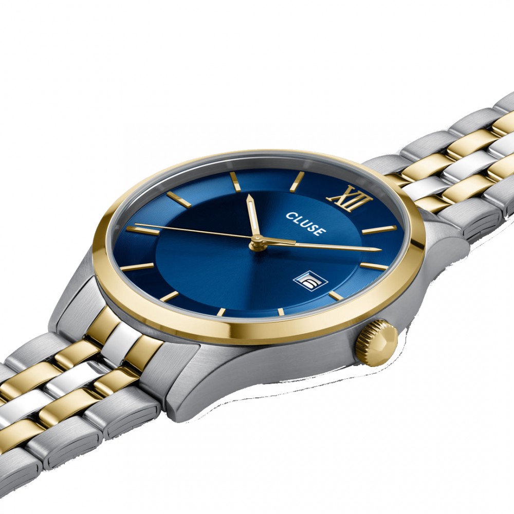 CLUSE Aravis Ανδρικό Ρολόι Δίχρωμο Ανοιξείδωτο Ατσάλι μπρασελέ CW22703