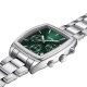 CLUSE Quartaut Chrono Ανδρικό Ρολόι Ασημί Ανοιξείδωτο Ατσάλι μπρασελέ CW52002