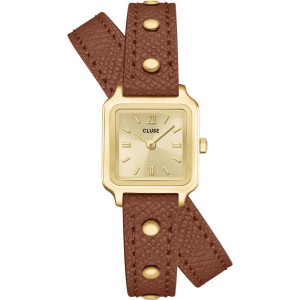 CLUSE Gracieuse Mini Petite Woman's Watch Double Leather Strap  CW15507