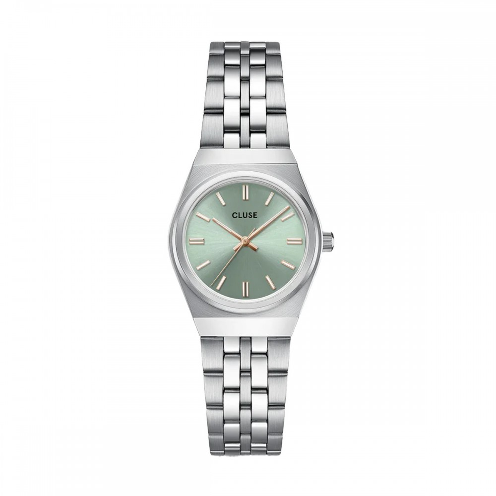 CLUSE Retro 70's Γυναικείο Ρολόι Ανοξείδωτο Ατσάλι μπρασελέ CW16301