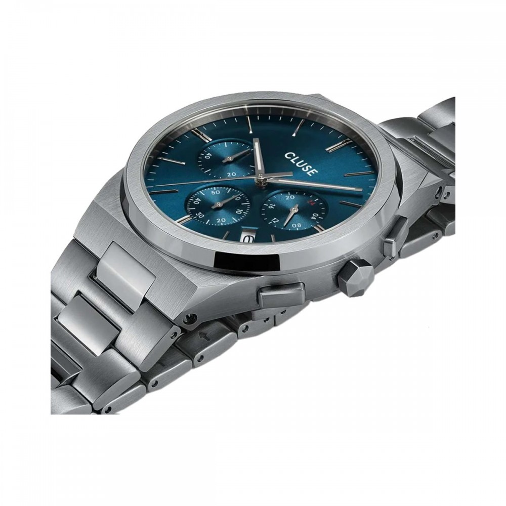 CLUSE Vigoureux Ανδρικό Ρολόι Ασημί Ανοιξείδωτο Ατσάλι μπρασελέ CW20801