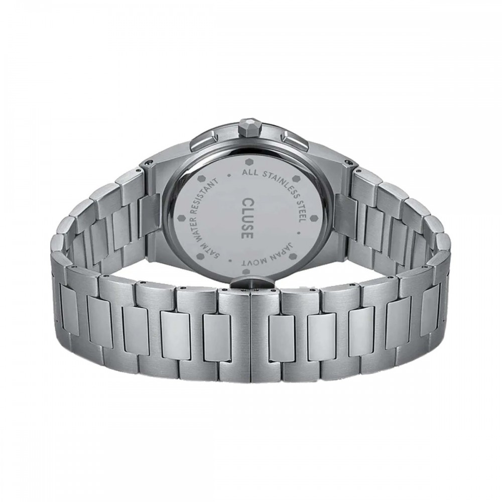 CLUSE Vigoureux Ανδρικό Ρολόι Ασημί Ανοιξείδωτο Ατσάλι μπρασελέ CW20801