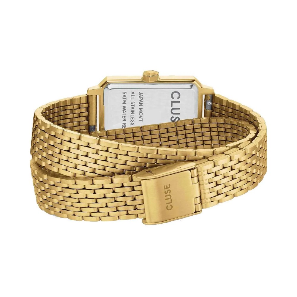 CLUSE Fluette Ρολόι Επιχρυσωμένο Ανοξείδωτο Ατσάλι Διπλό Επίχρυσο Ανοξείδωτο Ατσάλι μπρασελέ CW11516