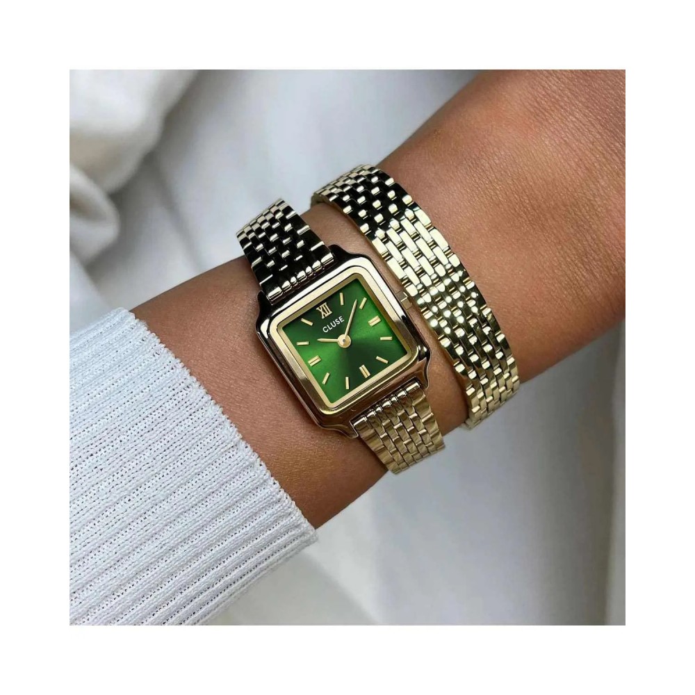 CLUSE Gracieuse Mini Petite Ρολόι Γυναικείο Επιχρυσωμένο Ανοξείδωτο Ατσάλι Μπρασελέ CW15504