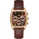CLUSE Quartaut Chrono Ανδρικό Ρολόι Καφέ Δερμάτινο λουράκι CW52006