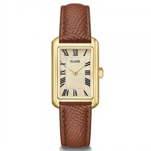 CLUSE Belisenna Ρολόι Καφέ Δερμάτινο Λουρί CW15008