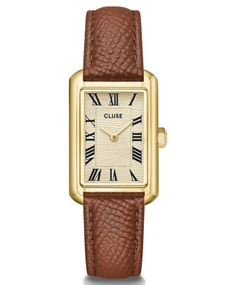 CLUSE Belisenna Ρολόι Καφέ Δερμάτινο Λουρί CW15008