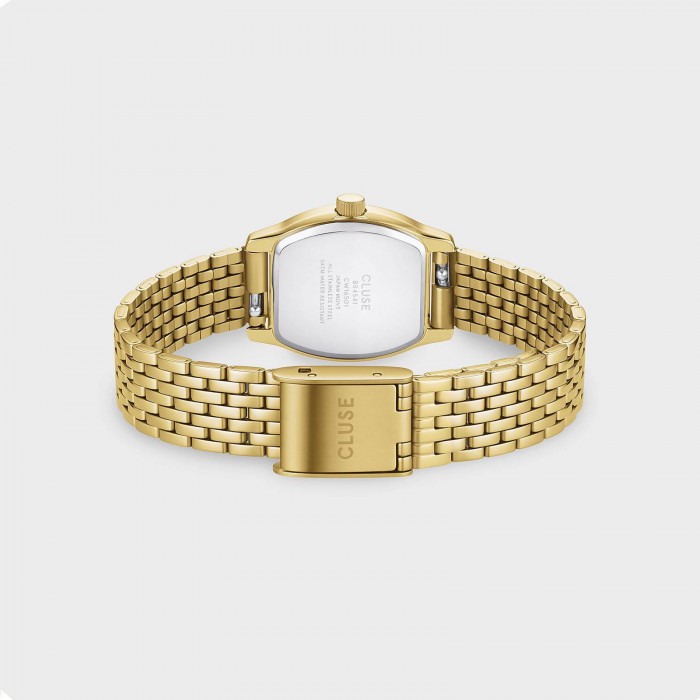 CLUSE Tonnette Mini Ρολόι Γυναικείο Επιχρυσωμένο Ανοξείδωτο Ατσάλι Μπρασελέ CW16503