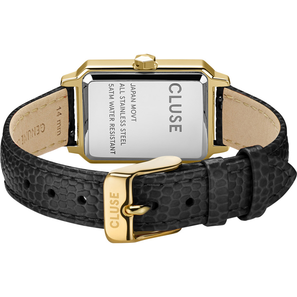 CLUSE Belisenna Ρολόι Μαύρο Δερμάτινο Λουρί CW15005