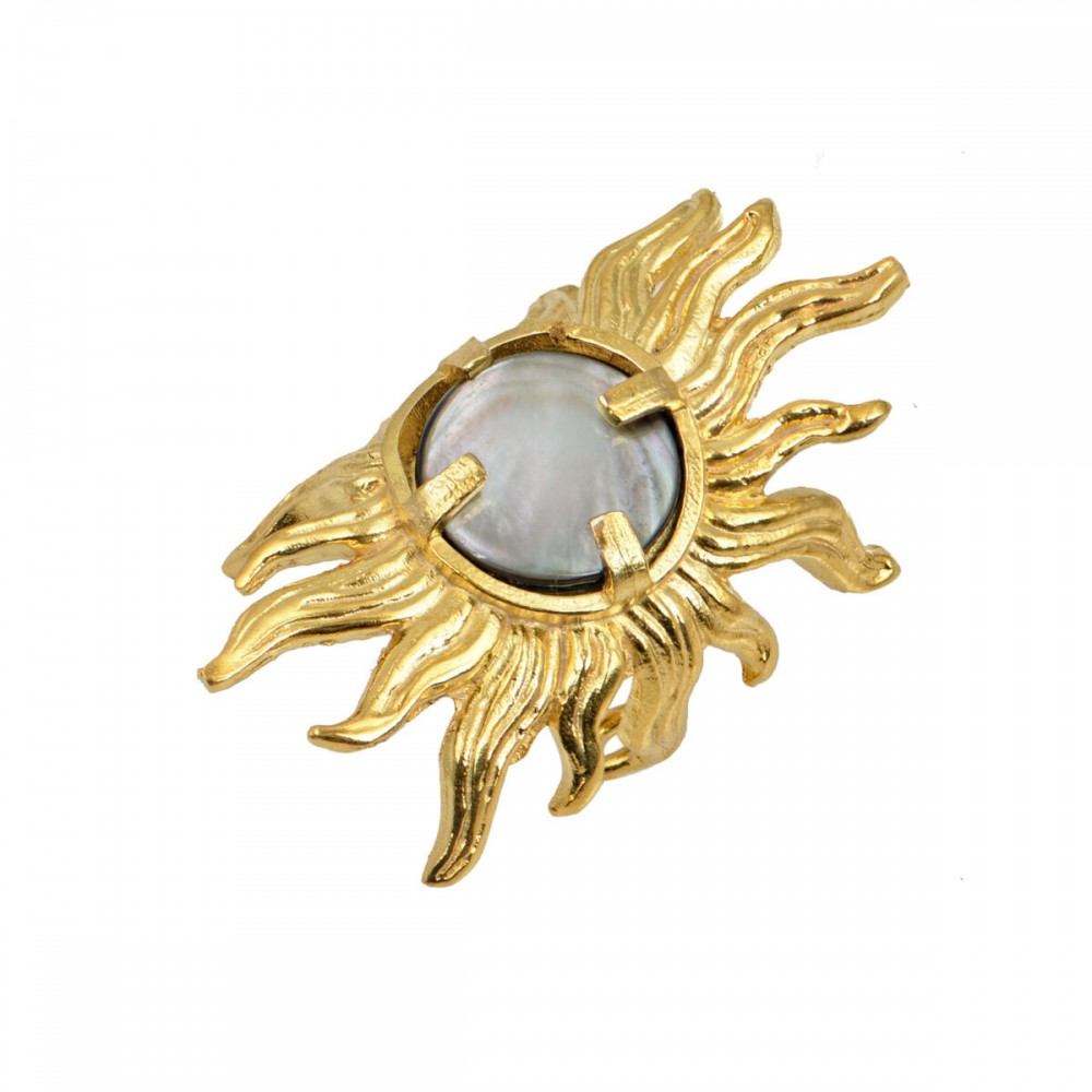 DESPERATE DESIGN SOFIA ring Mother of Pearl
