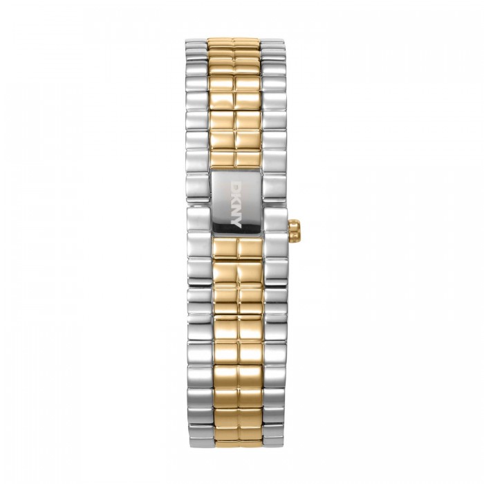 DKNY Signature Shape Ρολόι Γυναικείο Δίχρωμο Ανοξείδωτο Μπρασελέ DK1L172M0055