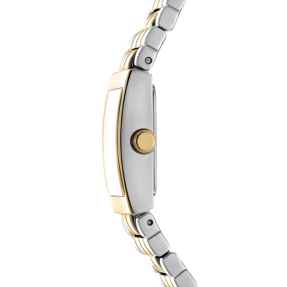 DKNY Signature Shape Ρολόι Γυναικείο Δίχρωμο Ανοξείδωτο Μπρασελέ DK1L172M0055