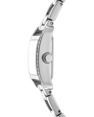 DKNY Mini Set Ρολόι με Βραχιόλι Ασημί Ανοξείδωτο Μπρασελέ DK1L143M0025