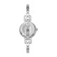 DKNY Half Bangle Ρολόι Γυναικείο Ασημί Ανοξείδωτο Μπρασελέ DK1L161M0035